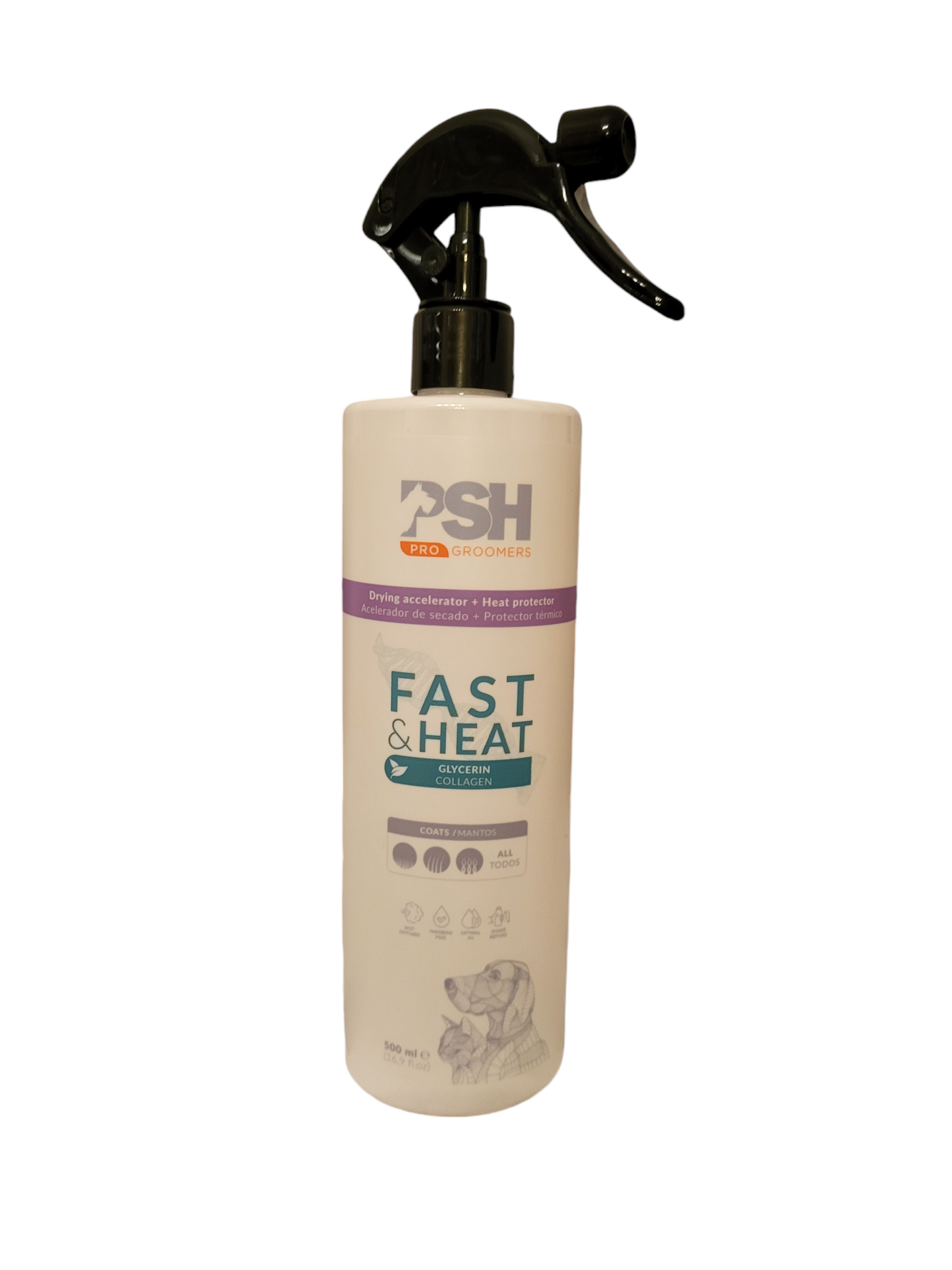 Fast & Heat pršilo - pršilo, ki skrajša čas sušenja dlake