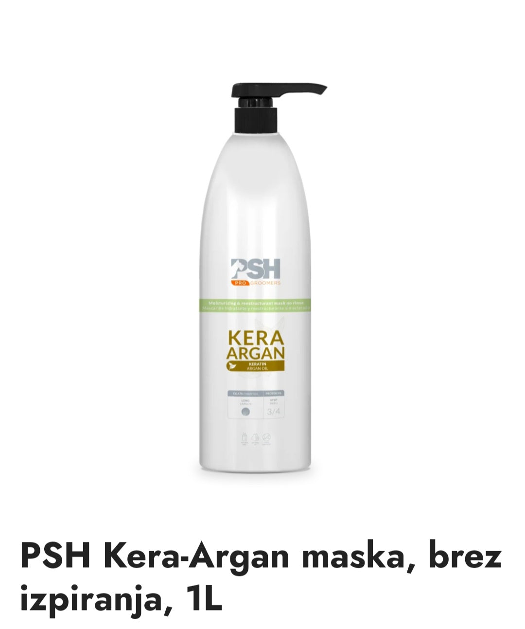 KERAARGAN MASKA , maska brez izpiranja 1 L
