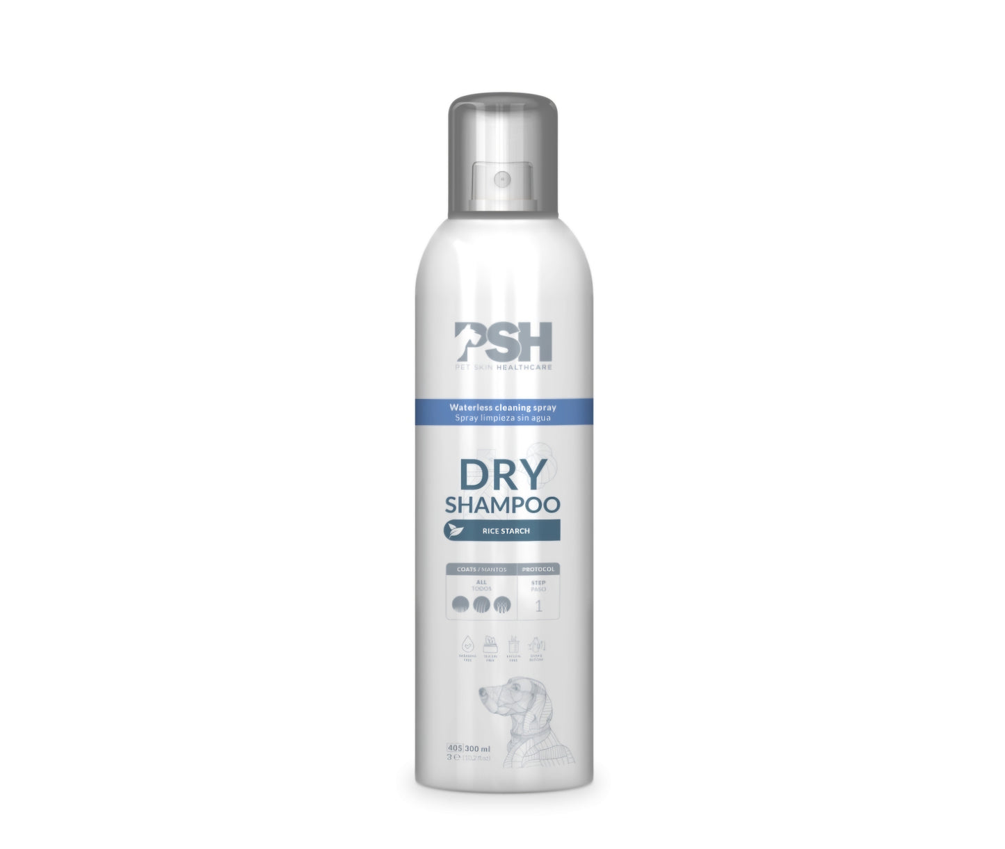 PSH Dry Suhi šampon v pršilu,300 ml