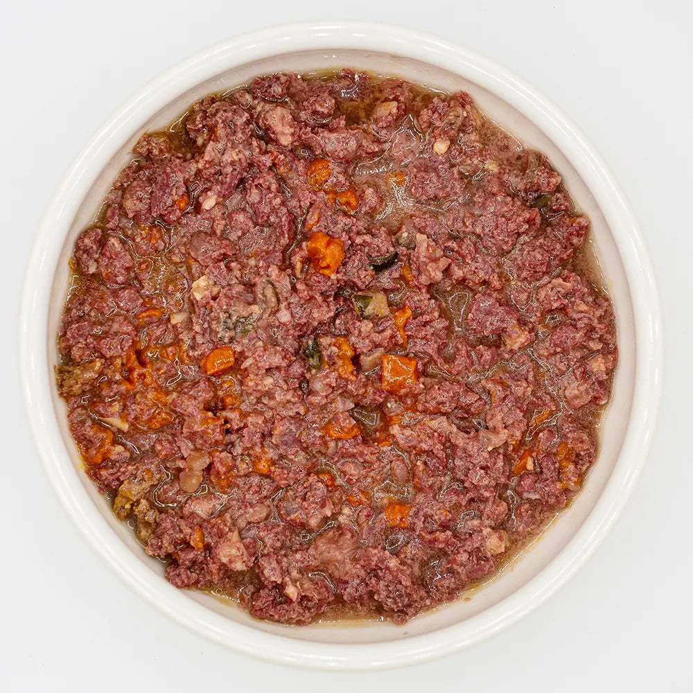 PFAFFIS ZAJEC Z ZELENJAVO -
monoproteinska mokra hrana v kozarcu za pse (zajčje meso, korenje, pastinak, jagodičevje, regrat),380 g