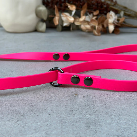 Pink BioThane Loop Leash