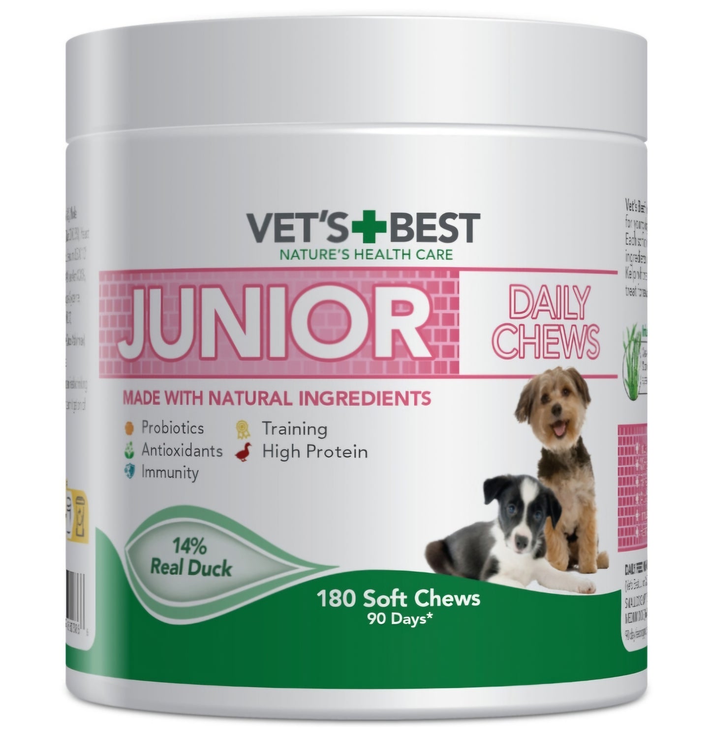 Vet's Best Junior daily chews - tablete za mlade pse , 180 tablet