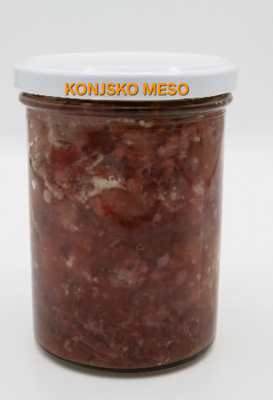 PFAFFIS KONJSKO MESO 380g - konjsko meso z bučkami in jabolki