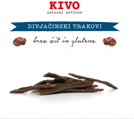 Kivo divjačinski trakovi 200g